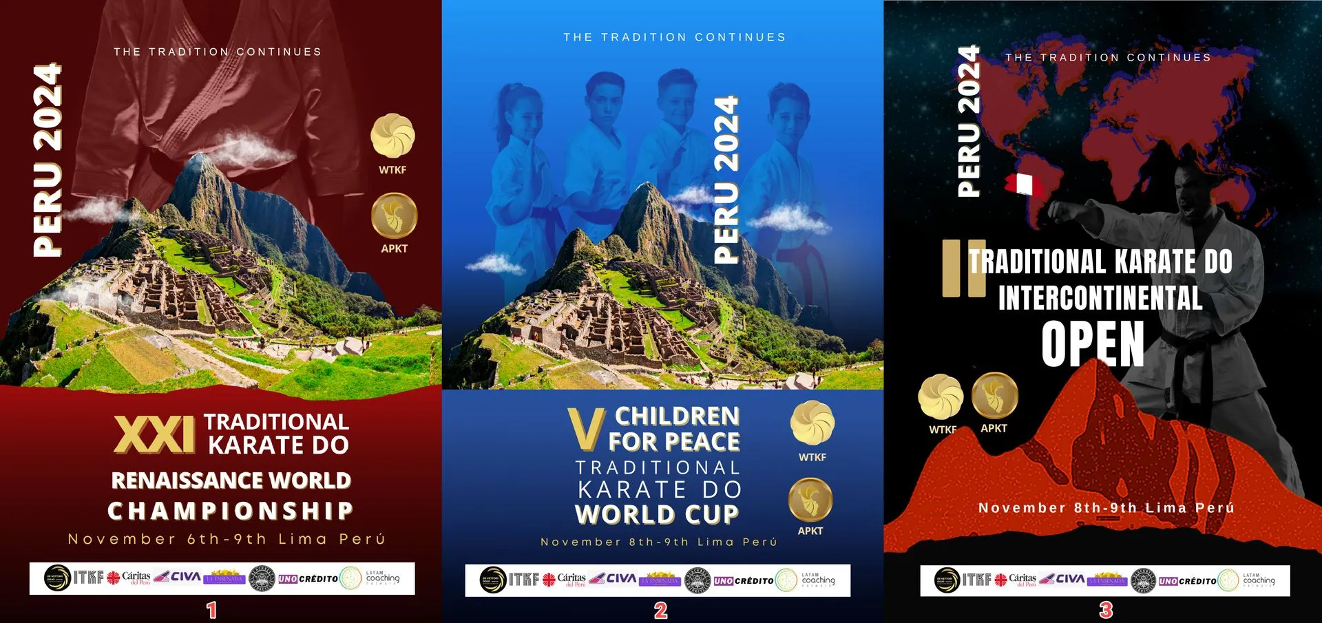 WTKF Karate-Do World Championship, Lima Peru, Nov 2024